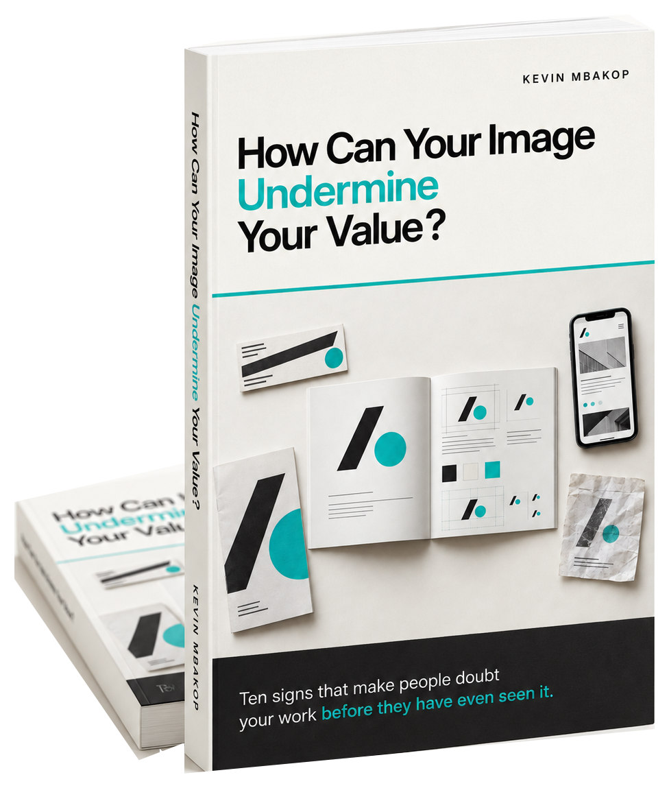 How Can Your Image Undermine Your Value, a book by Kevin Mbakop